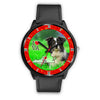 Border Collie Dog Virginia Christmas Special Wrist Watch