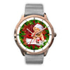 Lovely Bordeaux Mastiff Dog Virginia Christmas Special Wrist Watch