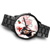 Bernese Mountain Dog On Christmas Alabama Wrist Watch