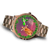 Somali Cat New York Christmas Special Wrist Watch