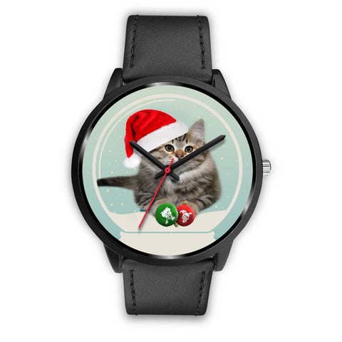 Cute Siberian Cat Christmas Special Wrist Watch