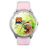 Bloodhound Dog On Christmas Arizona Wrist Watch