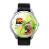 Bloodhound Dog On Christmas Arizona Wrist Watch