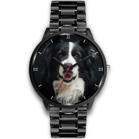 Border Collie Christmas Special Wrist Watch