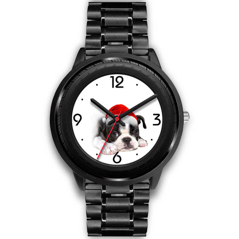 Boston Terrier Christmas Special Wrist Watch