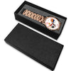 Boston Terrier On Christmas Arizona Golden Wrist Watch