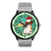 Lovely Brittany Dog Virginia Christmas Special Wrist Watch