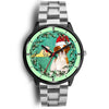 Lovely Brittany Dog Virginia Christmas Special Wrist Watch