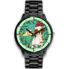 Lovely Brittany Dog Virginia Christmas Special Wrist Watch