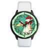 Lovely Brittany Dog Virginia Christmas Special Wrist Watch