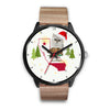 Exotic Shorthair Cat California Christmas Special Wrist Watch