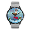 Cornish Rex Cat California Christmas Special Wrist Watch