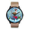 Cornish Rex Cat California Christmas Special Wrist Watch