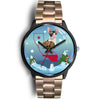 Cornish Rex Cat California Christmas Special Wrist Watch