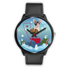 Cornish Rex Cat California Christmas Special Wrist Watch