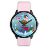 Cornish Rex Cat California Christmas Special Wrist Watch