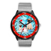 Lovely Pug Dog Virginia Christmas Special Wrist Watch