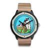 Alaskan Malamute Dog Virginia Christmas Special Wrist Watch