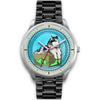 Lovely Alaskan Malamute Dog Virginia Christmas Special Wrist Watch