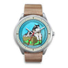 Lovely Alaskan Malamute Dog Virginia Christmas Special Wrist Watch