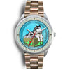 Lovely Alaskan Malamute Dog Virginia Christmas Special Wrist Watch