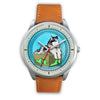 Lovely Alaskan Malamute Dog Virginia Christmas Special Wrist Watch