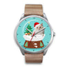 Cute Ragamuffin Cat California Christmas Special Wrist Watch