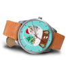 Cute Ragamuffin Cat California Christmas Special Wrist Watch