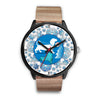 Dachshund Dog Art New York Christmas Special Wrist Watch