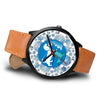 Dachshund Dog Art New York Christmas Special Wrist Watch