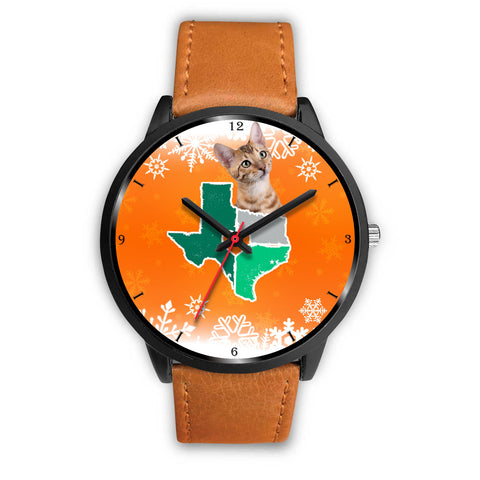 Toyger Cat Texas Christmas Special Wrist Watch