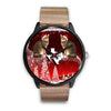 Laperm Cat Texas Christmas Special Wrist Watch