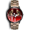 Laperm Cat Texas Christmas Special Wrist Watch