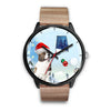 Cardigan Welsh Corgi Alabama Christmas Special Wrist Watch