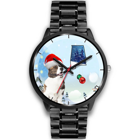 Cardigan Welsh Corgi Alabama Christmas Special Wrist Watch