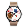 Cavalier King Charles Spaniel Alabama Christmas Special Wrist Watch