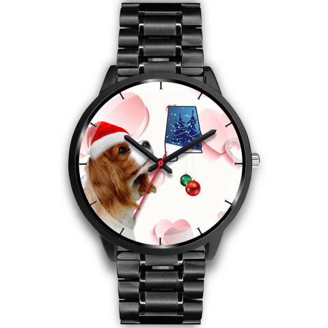 Cavalier King Charles Spaniel Alabama Christmas Special Wrist Watch