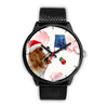 Cavalier King Charles Spaniel Alabama Christmas Special Wrist Watch