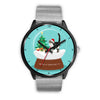American Wirehair Cat Christmas Special Wrist Watch
