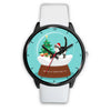 American Wirehair Cat Christmas Special Wrist Watch
