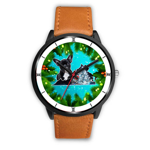 French Bulldog Virginia Christmas Special Wrist Watch