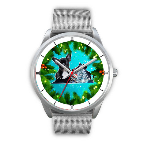 Lovely French Bulldog Virginia Christmas Special Wrist Watch