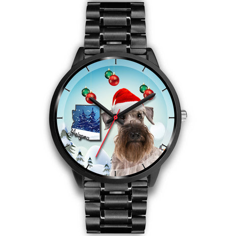 Cesky Terrier Arizona Christmas Special Wrist Watch