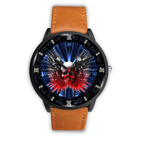 Gun And Skull Christmas Special Wrist Watch