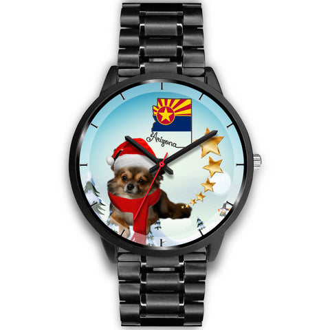 Chihuahua Dog Arizona Christmas Special Wrist Watch