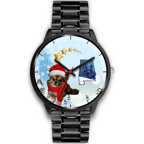 Chihuahua Dog Alabama Christmas Special Wrist Watch