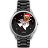 Cute Yorkie Texas Christmas Special Wrist Watch