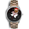 Cute Yorkie Texas Christmas Special Wrist Watch