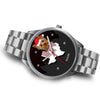 Cute Yorkie Texas Christmas Special Wrist Watch