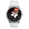 Cute Yorkie Texas Christmas Special Wrist Watch